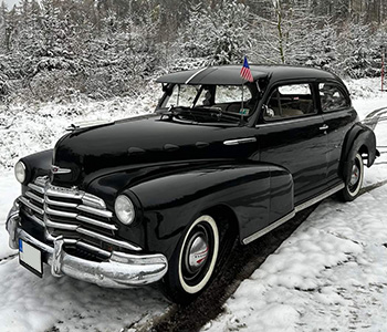 Chevrolet Stylemaster Town sedan, 1947, 3,5l